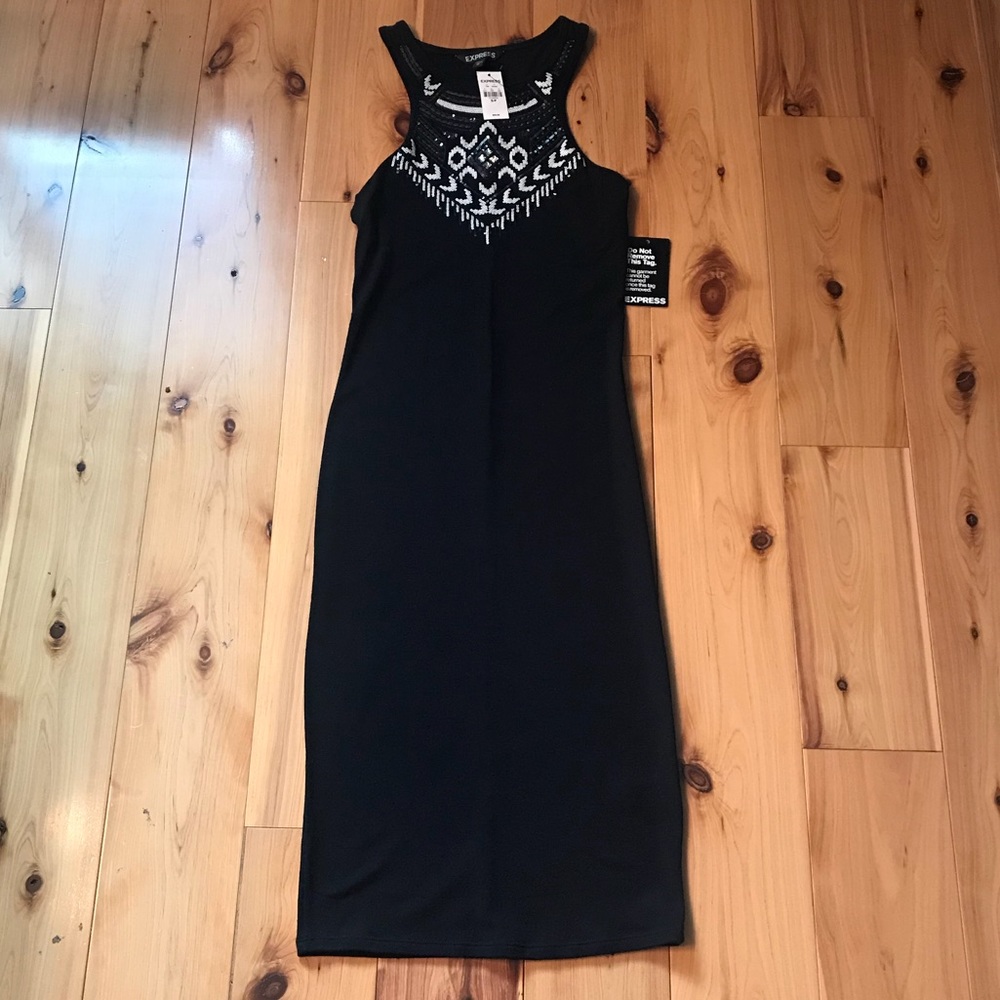❤️Host Pick❤️ NWT Black Fitted Dress by Express